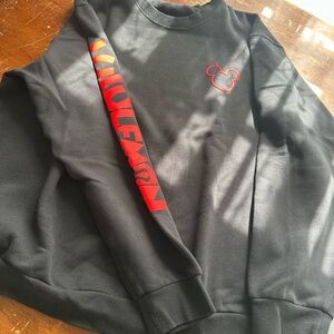 Lululemon Athletica Black and Red Hoodie Sweatshirt